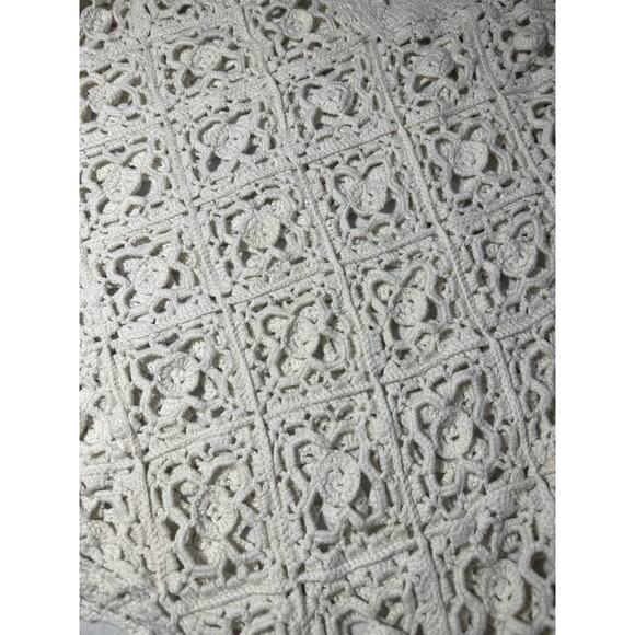 International Extratouch Sportswear Onesite White Knit Sweater - Picture 3 of 7